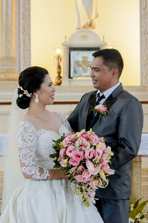 Wedding photo of Mark and Jenny